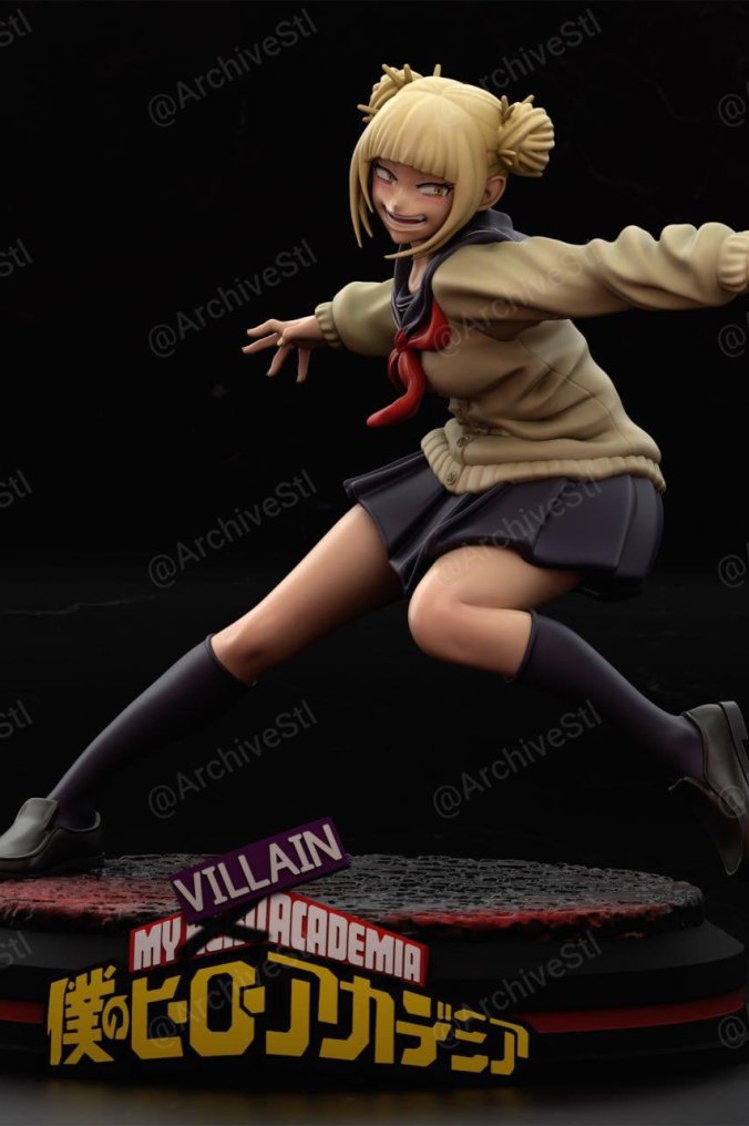 我的英雄学院 咎日美子(Himiko) 3D打印图纸